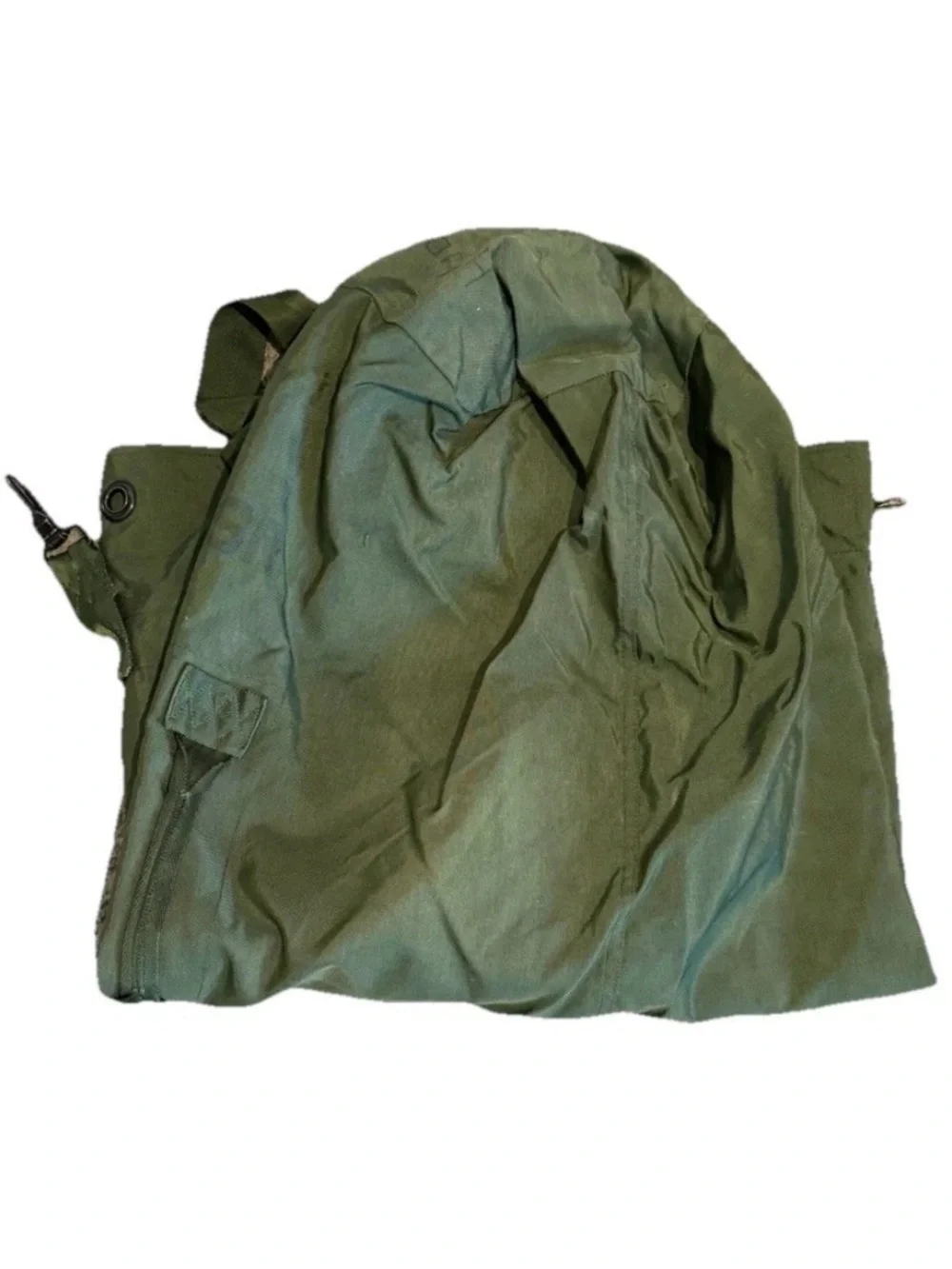 USGI Olive Drab Top Load NylonDuffle Bag with BackpackStraps USA Armed Forces